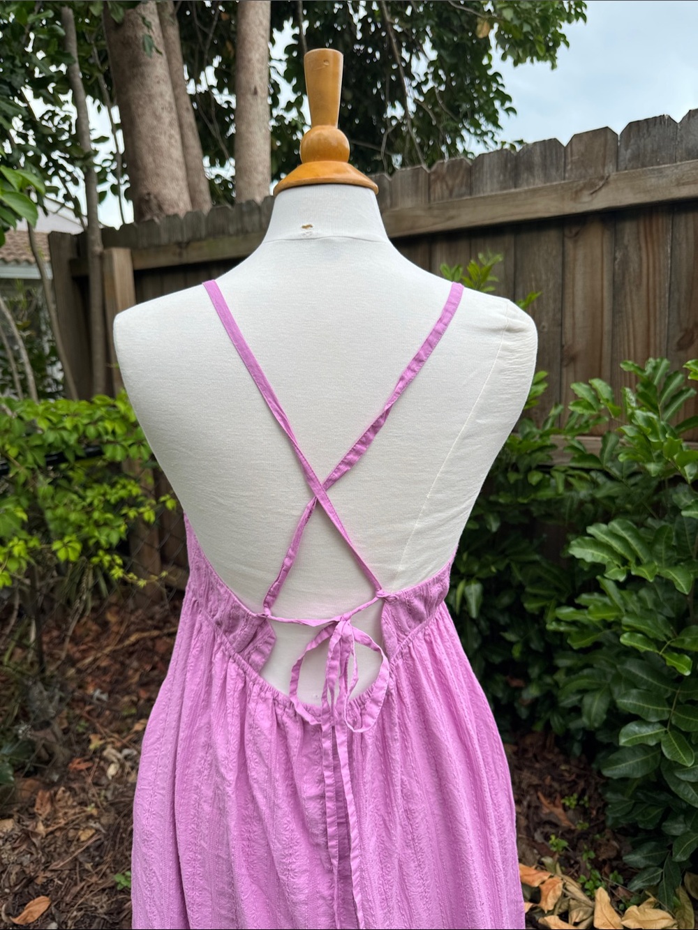 Marine Layer Kaia Maxi Dress, lavender, size XL - Picture 6 of 9